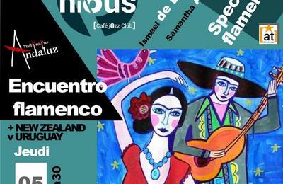 Encuentro flamenco Samantha Alcon y Ismael de Begoa, Sevilla  Bordeaux