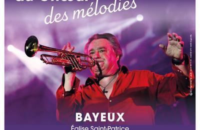 Jean-Claude Borelly et sa trompette d'Or à Bayeux