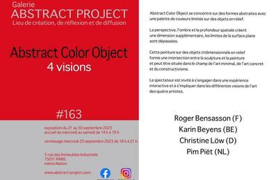 Abstract Color Object 4 visions à Paris 11ème