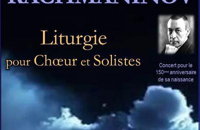 Rachmaninov : liturgie pour choeur et solistes  Paris 15me
