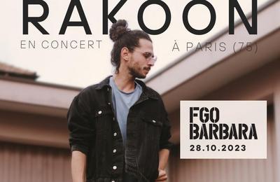 Rakoon en concert  Paris 18me