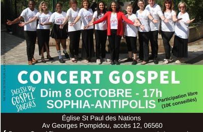 Concert Gospel à Valbonne