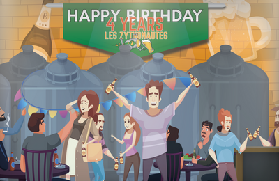 Les zythonautes fetent leurs 4 ans !  Valence