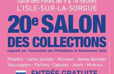 20 ième salon des collections isle sur sorgue à L'Isle sur la Sorgue