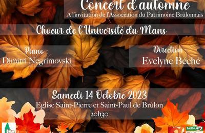 Concert d'automne  Brulon