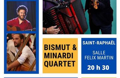 Bismut et Minardi Quartet à Saint Raphael