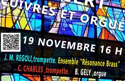 Concert Orgues et Cuivres à Marseille