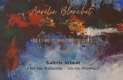 Exposition de peinture de l'artiste aixoise Aurélie Blanchet à Aix en Provence