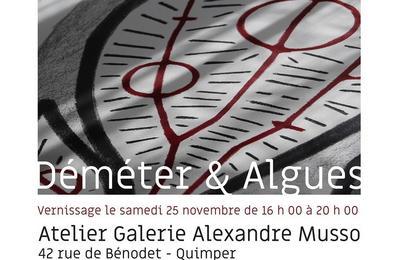 Exposition Demeter et Algues peintures, gravures et dessins à Quimper