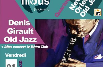 Denis Girault Old Jazz Quartet et After Rétro Club à Bordeaux