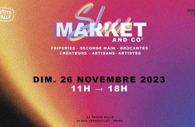 Slow Market: March de crateur.ice.s  Reims