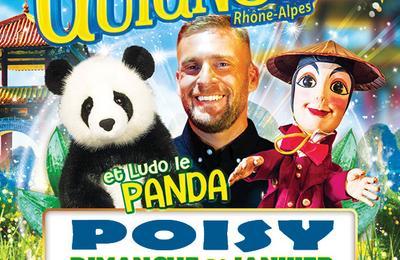 Guignol Rhône Alpes et ludo l'adorable panda à Poisy