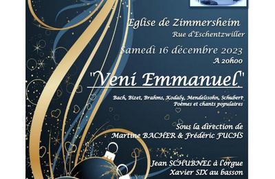 Concert de Nol  Zimmersheim