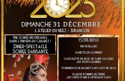 Soirée du Nouvel An - Dîner, Spectacle Cabaret à Jurancon