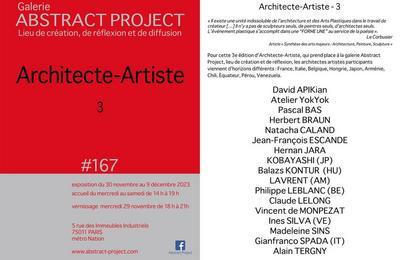 Architecte-Artiste 3  Paris 11me