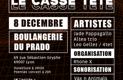 Jade Pappagallo, Altéa Trio et Leo Geller 4tet, Concert Jazz à Lyon