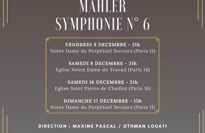 Symphonie No. 6 de Mahler  Paris 14me