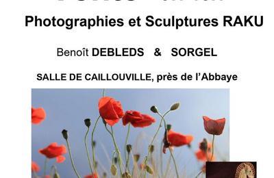 Exposition cramique raku et photographie  Saint Wandrille Rancon