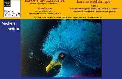 20 artistes au pied du sapin pour des cadeaux lvs!  Paris 15me