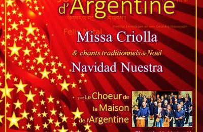 Pour un Nol venu d'Argentine  Paris 17me