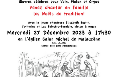 Concert de Nol  Malaucene