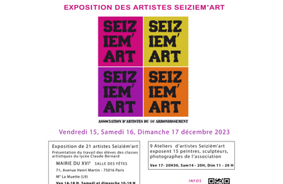 Journes portes ouvertes ateliers et expo collectives des artistes du 16e arr  Paris 16me