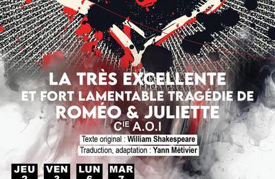La trs excellente et fort lamentable tragdie de Romo & Juliette  Saint Etienne