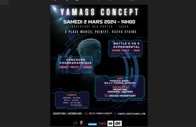 Battle Yamass Concept - 2 VS 2 expérimental - Concours chorégraphique à Stains