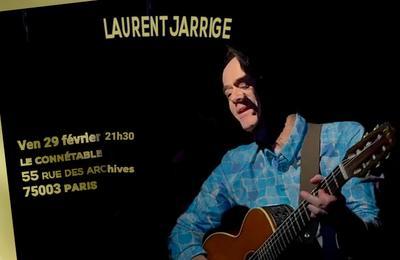 Laurent Jarrige en concert à Paris 3ème