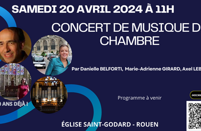 Concert Musique de Chambre  Rouen