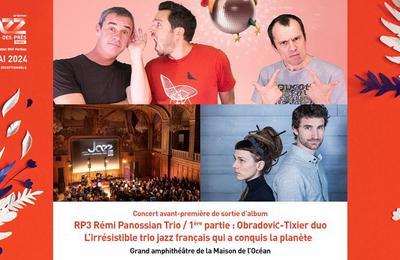 RP3 Rmi Panossian Trio et Obradovic-Tixier Duo  Paris 5me