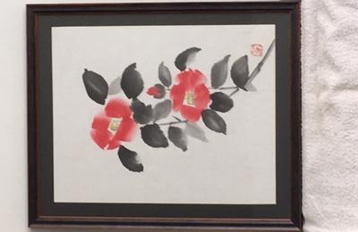 Exposition Un Air du Japon Peintures, sumi-e, de Pnlope  Grenoble