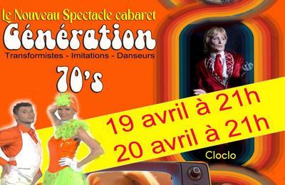 Spectacle cabaret Gnration 70  Saint Germain sur Vienne