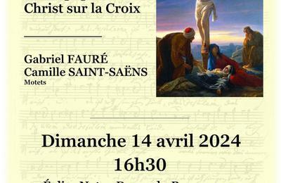 La Chapelle de Bonsecours, Les Sept paroles du Christ sur la Croix de Charles Gounod  Nancy