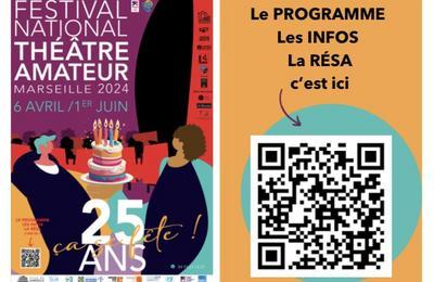 Festival National de Thtre Amateur, Marseille 2024