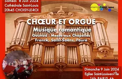 Concert Choeur et Orgue  Paris 4me