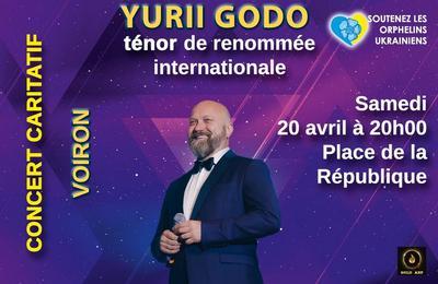 Yurii Godo, Tnor international, Concert Caritatif  Voiron