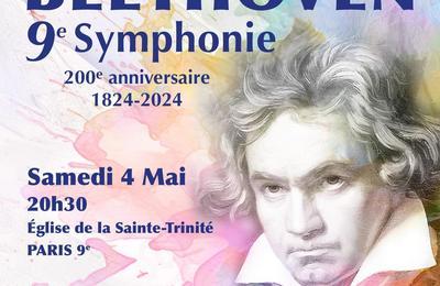 200e anniversaire cration 9e Symphonie de BEETHOVEN  Paris 9me