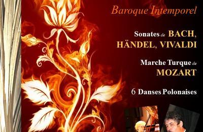 Les Concerts de St Sverin: Duo Baroque: Clavecin et Flute  Paris 5me