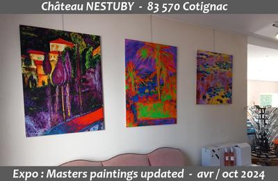 Great masters paintings upgraded  Cotignac