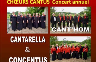 Concert annuel des choeurs Cantus  Bourg en Bresse
