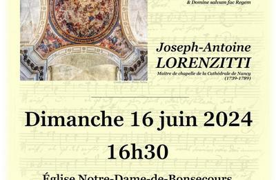 Messe  Grande Symphonie De Joseph-antoine Lorenzitti  Nancy
