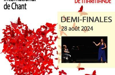 36me Concours International de Chant, Demi Finales  Marmande