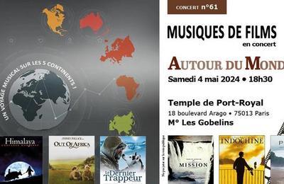 Autour du Monde Concert du Cin-Trio  Paris 13me