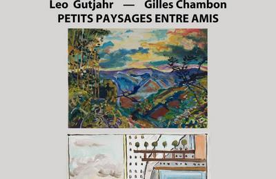 Leo Gutjahr et Gilles Chambon, Petits Paysages Entre Amis  Libourne