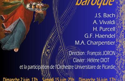 Concert de l'Ensemble Vocal AMBIANI avec la participation de l'Orchestre Universitaire de Picardie  Saint Riquier
