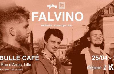 Falvino en concert  la Bulle Caf  Lille