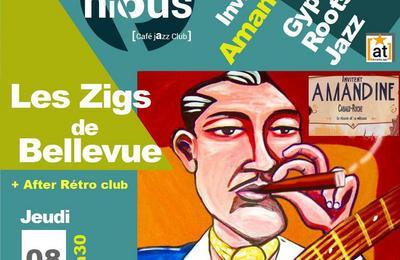 Les Zigs de Bellevue invitent Amandine et After Rtro Club  Bordeaux