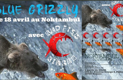 Blue Grizzly et Red Fish Killer, Soire ROCK  Rennes