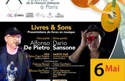 Livres et Sons, Prsentation de livres en musique  Paris 14me